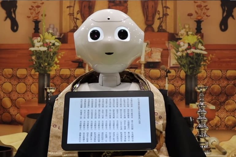 Au Japon un robot-moine peut présider les rites funéraires lors de vos obsèques